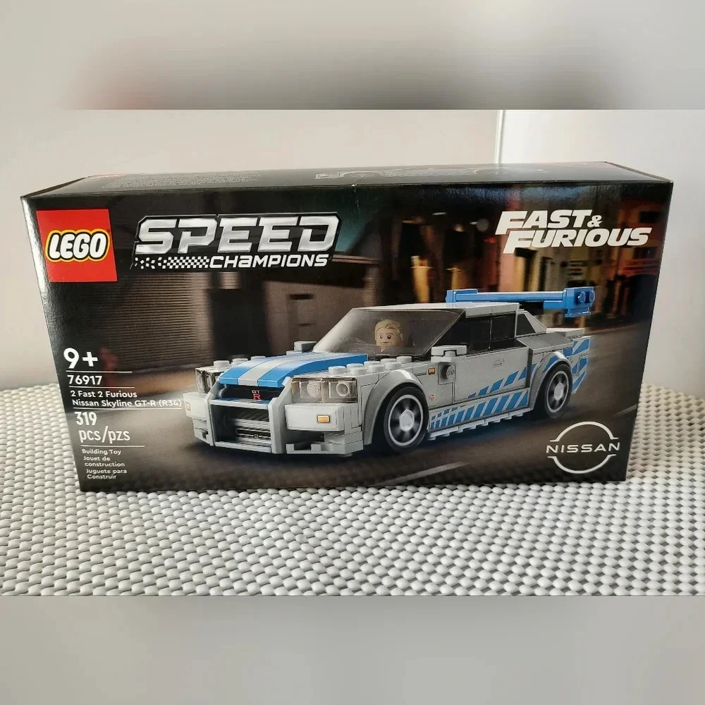 LEGO Speed Champions 76917 2 Fast 2 Furious Nissan Skyline GT-R (R34)